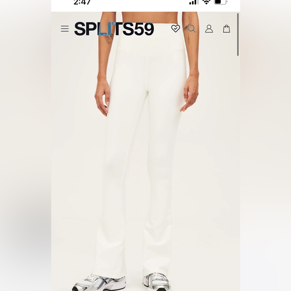 Split 59 flare pants!!